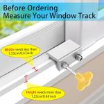 Sliding Window Locks with Key - Adjustable Security
