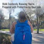 KeyGuard Mini Pepper Spray, Pink, 2-Pack – Powerful Self Defense Keychain