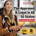 MUNIO Self Defense Keychain – Stylish, Portable Safety Tool