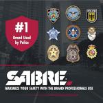 SABRE Defense Spray: Key Ring, 25 Bursts, 10ft Range