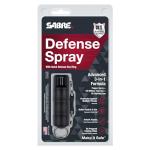 SABRE Defense Spray: Key Ring, 25 Bursts, 10ft Range