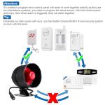 KERUI Wireless Home Security Alarm System Kit