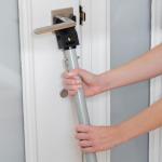 SABRE Adjustable Door Security Bar with Alarm