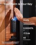 Smart Lock with Palm Vein Recognition and Voice Control
