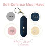 HerTime2 Waterproof Personal Alarm Keychain for Safety