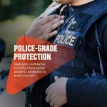 Triple Action Pepper Spray - Police Strength (Black)