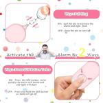 Hion Safe Rechargeable 130dB Personal Alarm Keychain