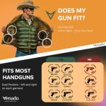 Men's Venado Concealed Carry Vest with Pockets