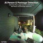 Wyze Wireless Video Doorbell Camera with Night Vision