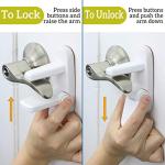 Childproof Door Lever Locks - Keep Toddlers Safe!