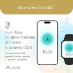 Shakti Smart Bluetooth Safety Necklace - Silver