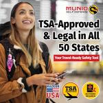 MUNIO Self Defense Keychain Kit - TSA Approved
