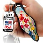 MUNIO Floral Self-Defense Keychain Kit - 3-Pack