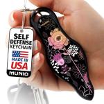 MUNIO Floral Self-Defense Keychain Kit - 3-Pack
