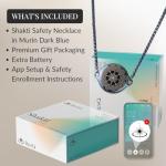 Shakti Smart Bluetooth Safety Necklace - Dark Blue