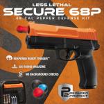 P2P Secure .68 Cal Pepper Ball Pistol Kit