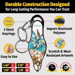 Stylish MUNIO Self Defense Keychain for Everyone