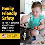 Stylish MUNIO Self Defense Keychain for Everyone