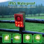 Solar Motion Sensor Alarm with Adjustable Volume