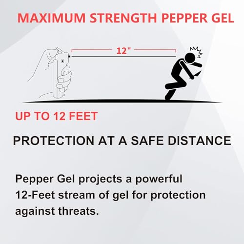 3-in-1 Personal Alarm & Pepper Spray for Women