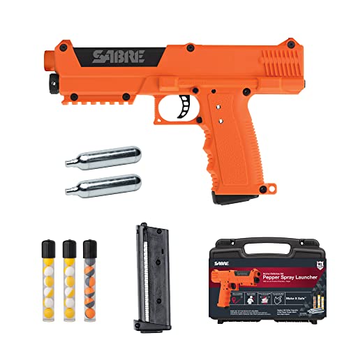 Pepper Spray Launcher+ Extra Projectiles & Cartridges