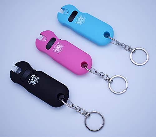 Streetwise Smart Rechargeable Stun Gun Keychain with Flashlight