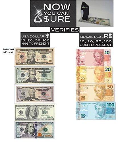 Portable Counterfeit Bill Detector - Reliable Protection Against Fraud