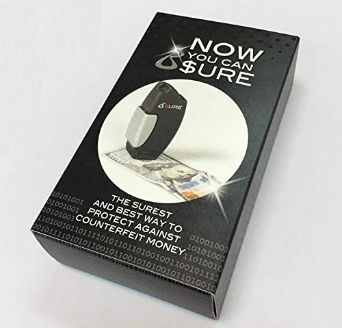 Portable Counterfeit Bill Detector - Reliable Protection Against Fraud