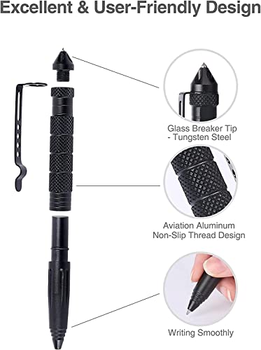 Tactical Pen Set - Tungsten Steel - 3 Pack