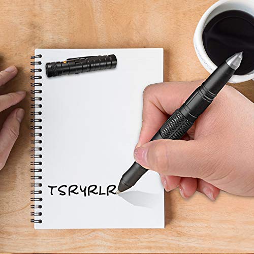 Tactical Pen with LED Flashlight - Cool Gift Idea