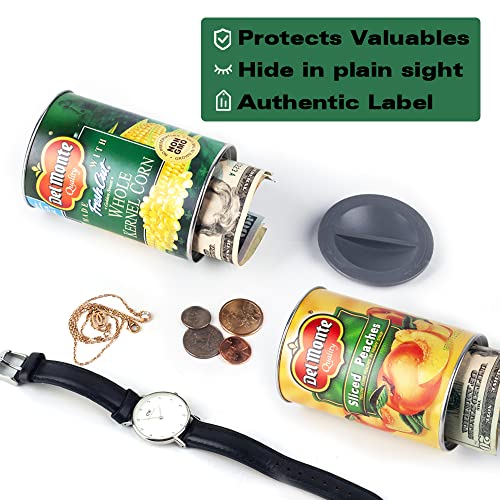 Pack of 2 Diversion Can Safes - Corn & Peach