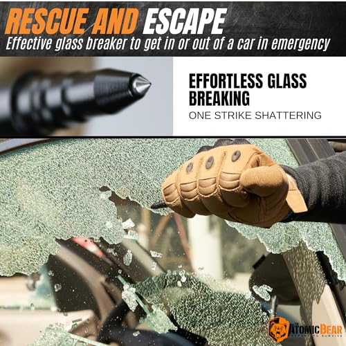 The Atomic Bear Tactical Pen - Window Breaker