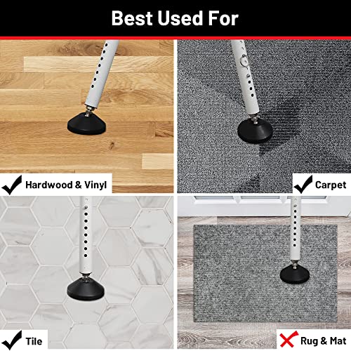 2-Pack Heavy Duty Door Security Bar