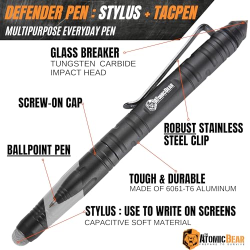 Atomic Bear Defender Pen - Tactical EDC Pen
