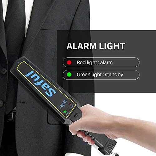 Portable Metal Detector with Adjustable Sensitivity and Sound/Vibration Alerts