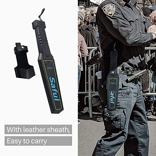 Portable Metal Detector with Adjustable Sensitivity and Sound/Vibration Alerts