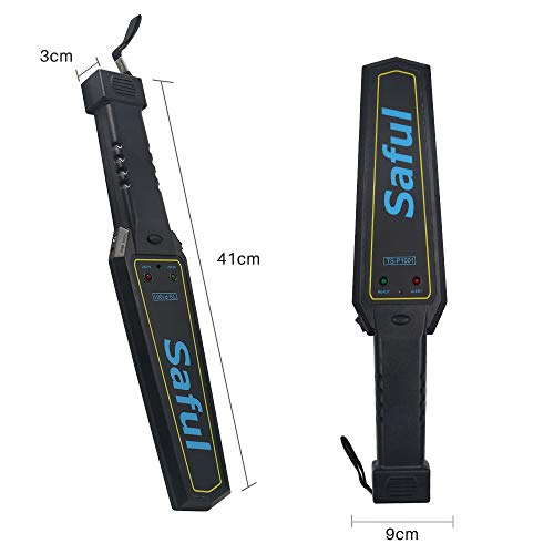 Portable Metal Detector with Adjustable Sensitivity and Sound/Vibration Alerts