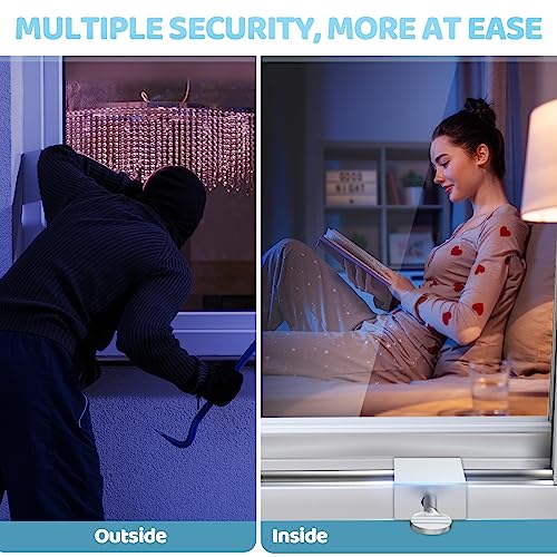 Sliding Window Locks - Secure Glass Doors, Childproof
