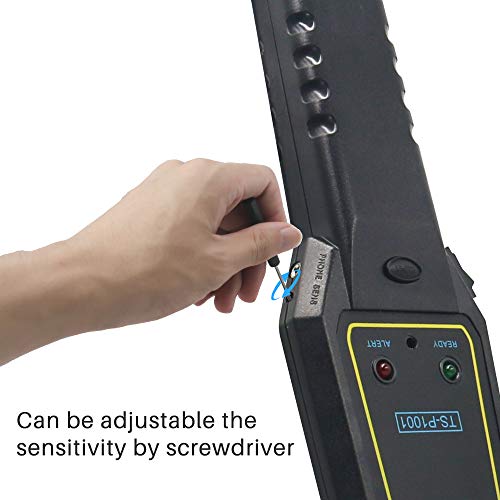 Portable Metal Detector with Adjustable Sensitivity and Sound/Vibration Alerts