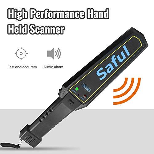 Portable Metal Detector with Adjustable Sensitivity and Sound/Vibration Alerts