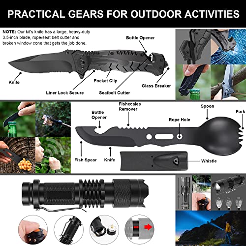 210 PCS Survival First Aid kit for Man