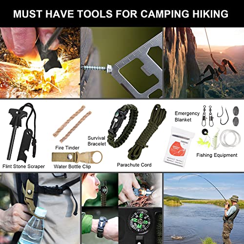 210 PCS Survival First Aid kit for Man
