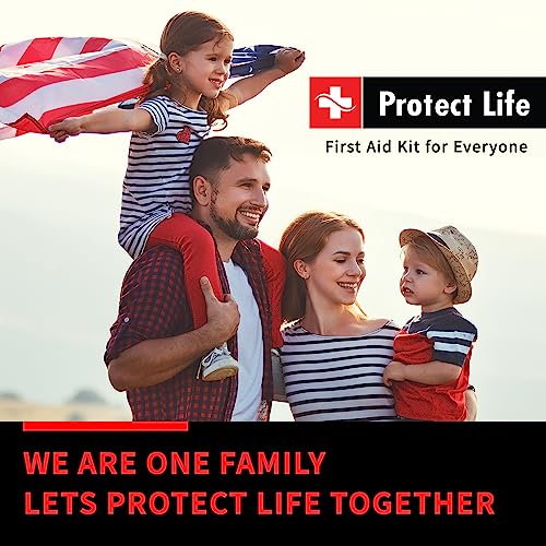 Compact First Aid Kit for Sports, Outdoors & Travel