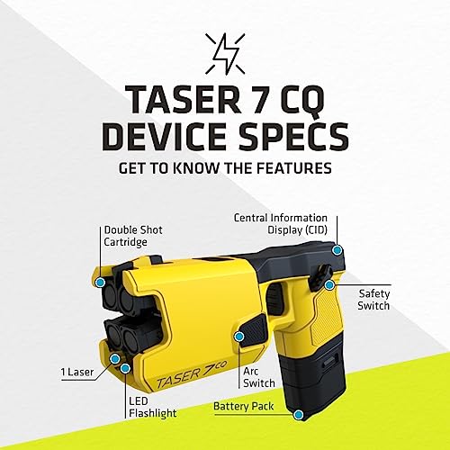 Professional Series TASER 7CQ Self Defense Kit for Personal and Home
