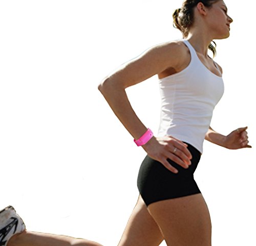 Black Silicone Viper Bracelet: Lightweight Pepper Spray