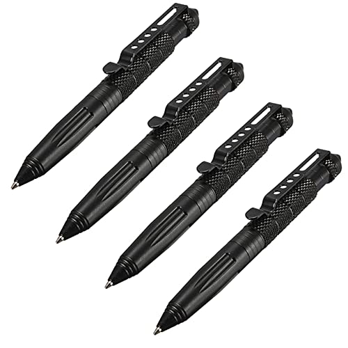 Tactical Pen Set: Tungsten Steel Multifunction Defense (4-Pack)