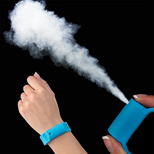 Black Silicone Viper Bracelet: Lightweight Pepper Spray