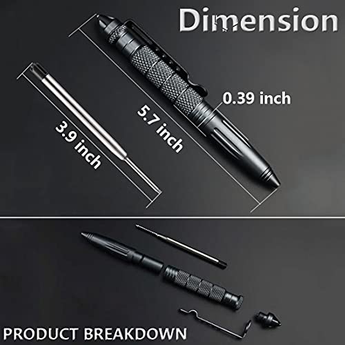 Tactical Pen Set: Tungsten Steel Multifunction Defense (4-Pack)