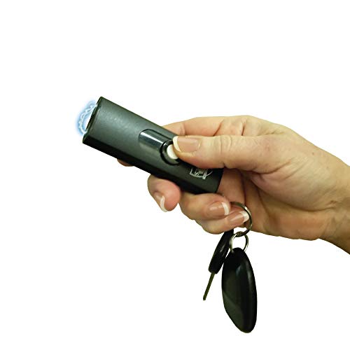 Mini Keychain Stun Gun: 22,000,000 Volts - BLACK