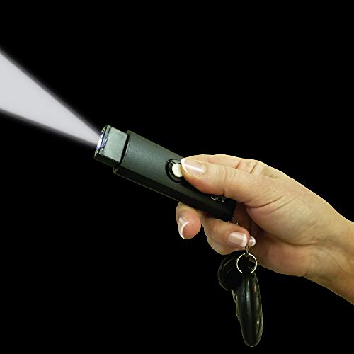 Mini Keychain Stun Gun: 22,000,000 Volts - BLACK